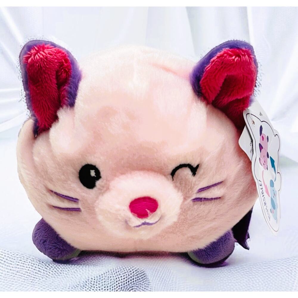 Aurora World Dog & Cat Flippable Plush- NWT